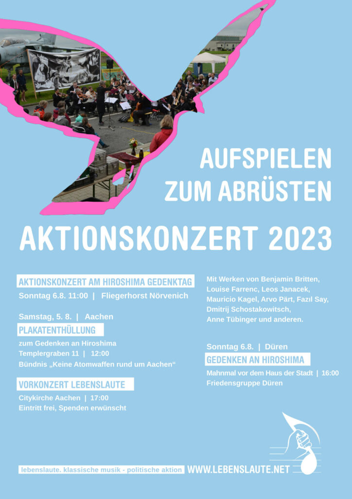 Aktionstage 30. Juli - 6. August 2023 bei Nörvenich (Nordrhein-Westfalen)
